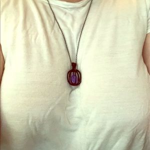 Gothic charm necklace